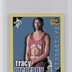1997-98 Press Pass Double Threat Tracy McGrady #9 Raptors Retroactive