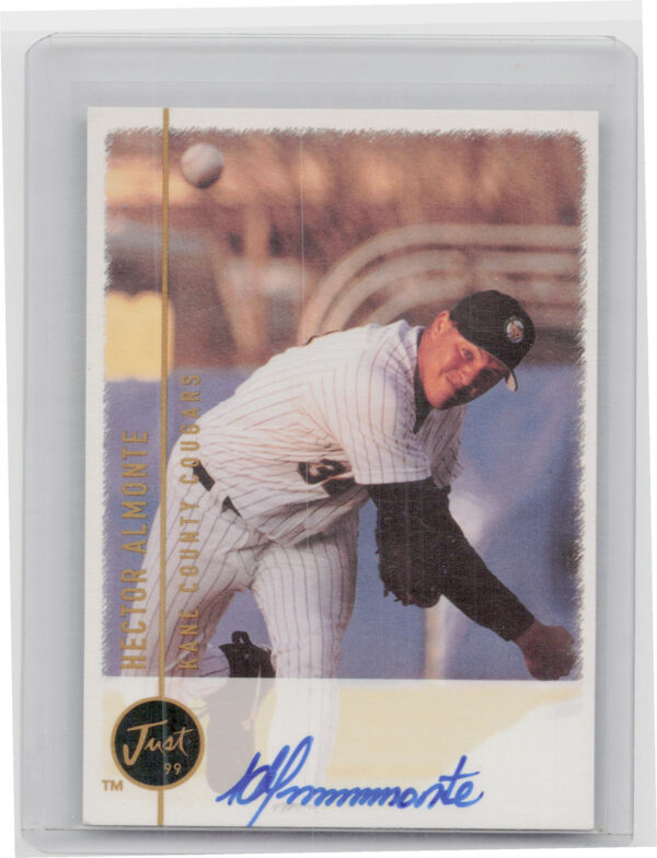 1999 Just Hector Almonte AU #NNO Cougars Autographs