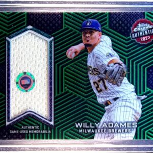 2023 Topps Chrome Willy Adames JSY #TCA-WIA Brewers Relic