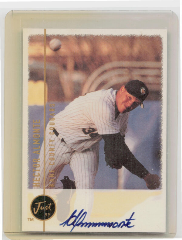 1999 Just Hector Almonte AU #NNO Cougars Autographs