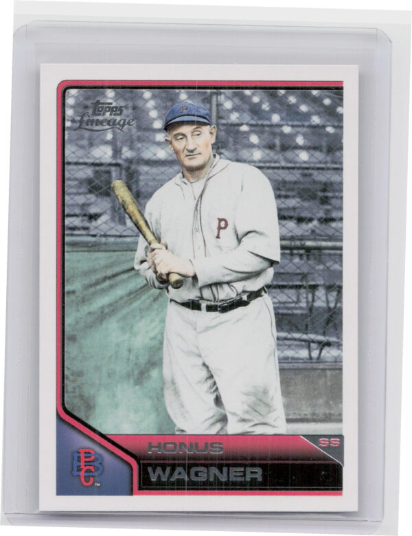 2011 Topps Lineage Honus Wagner #99 Pirates