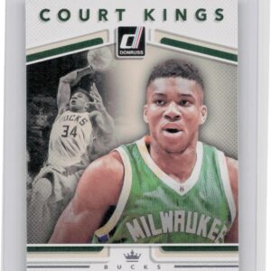 2017-18 Donruss Giannis Antetokounmpo #3 Bucks Court Kings