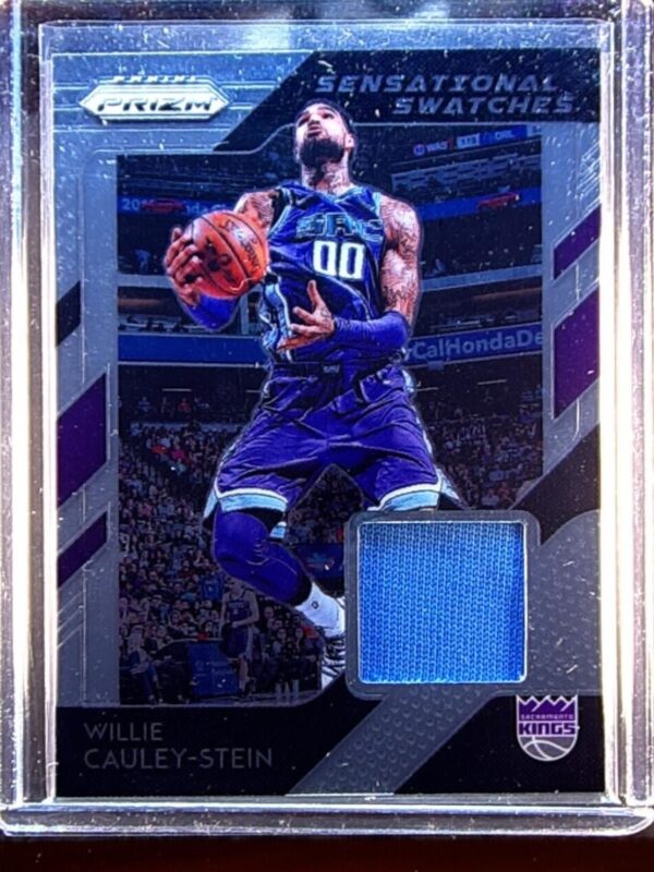 2018-19 Prizm Willie Cauley-Stein JSY #52 Kings Sensational Swatches