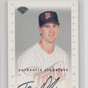 1996 Leaf Signature Series Tom Quinlan AU #NNO Twins Extended Series Autographs