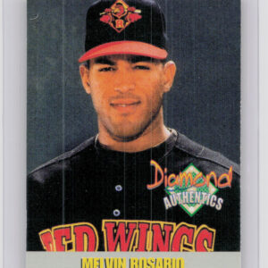 2000 Diamond Authentics Autographs Melvin Rosario AU SN3250 #5 Wings