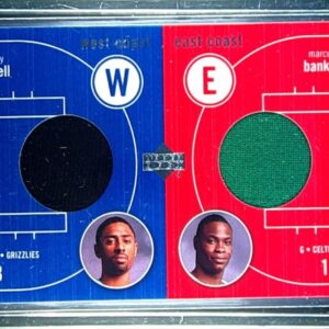 2003-04 Upper Deck Troy Bell / Marcus Banks JSY #EW-TB/BA Celtics