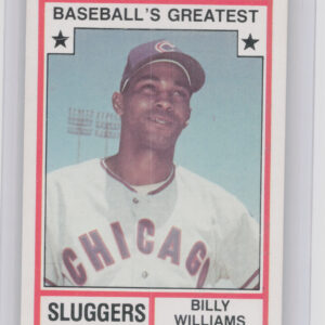 1982 TCMA Baseball's Greatest Sluggers (White Back) Billy Williams #13 Cubs