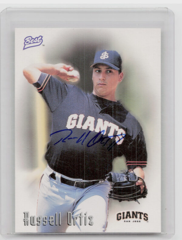 1997 Best Russ Ortiz AU #NNO Giants Autographs Autograph Series
