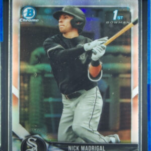 2018 Bowman Draft Nick Madrigal Chrome Refractors #BDC-38 Sox