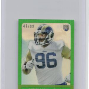 2014 Topps Chrome Michael Sam /99 #5 Rams 1963 Minis Refractors