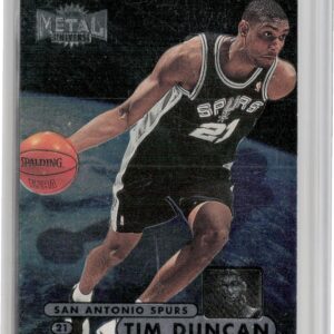 1997-98 Metal Universe Championship Tim Duncan RC #72 Spurs