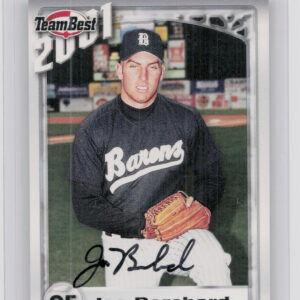 2001 Team Best Joe Borchard AU #NNO Barons Autographs