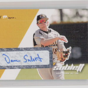 2008 Just Autographs Damon Sublett AU #70 Yankees Signatures
